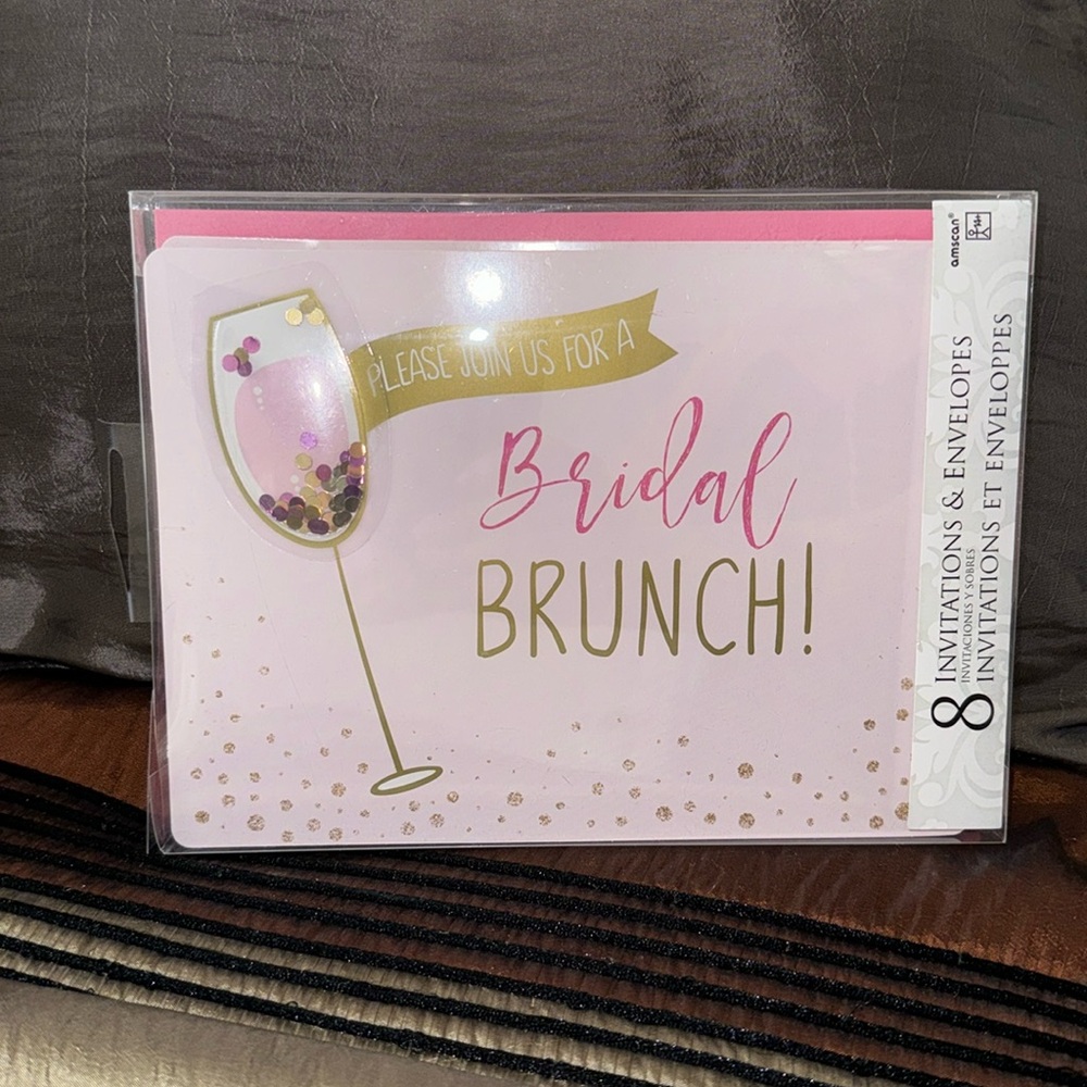 Invitations& Envelopes, NEW, Bridal Brunch!